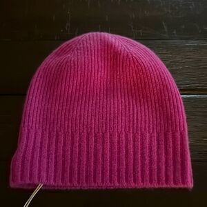NWT Nordstrom cashmere beanie